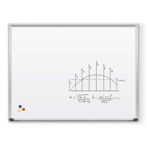 Porcelain Steel Whiteboard with Deluxe Aluminum Trim