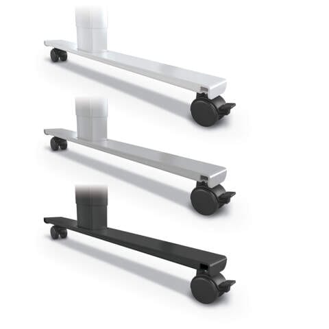 Elate Electric Height Adjustable Desk Optional Casters