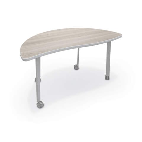 Akt Wavy Half Round Table