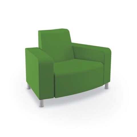 Phoeby Outdoor Outside Curve Chair – Both Arms