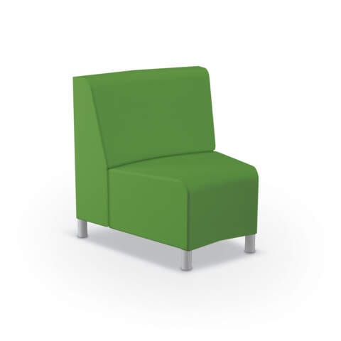 Phoeby Outdoor Inside Curve Chair – Armless