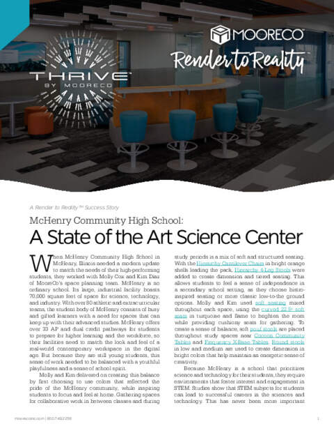 McHenry Community High School Success Story