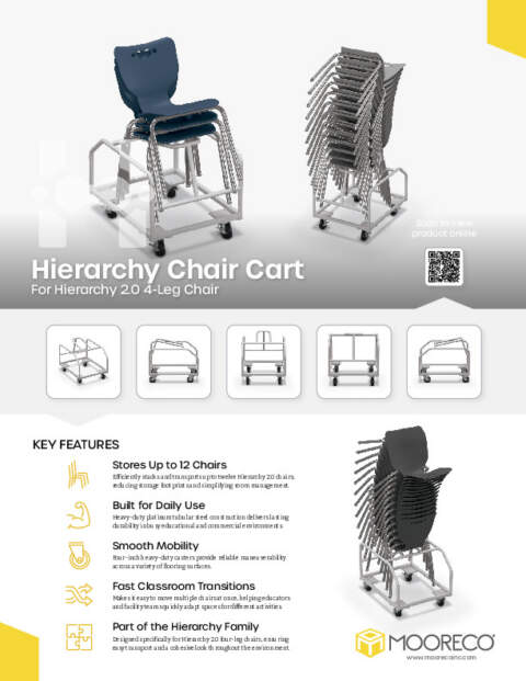 Hierarchy Chair Cart Feature Sheet