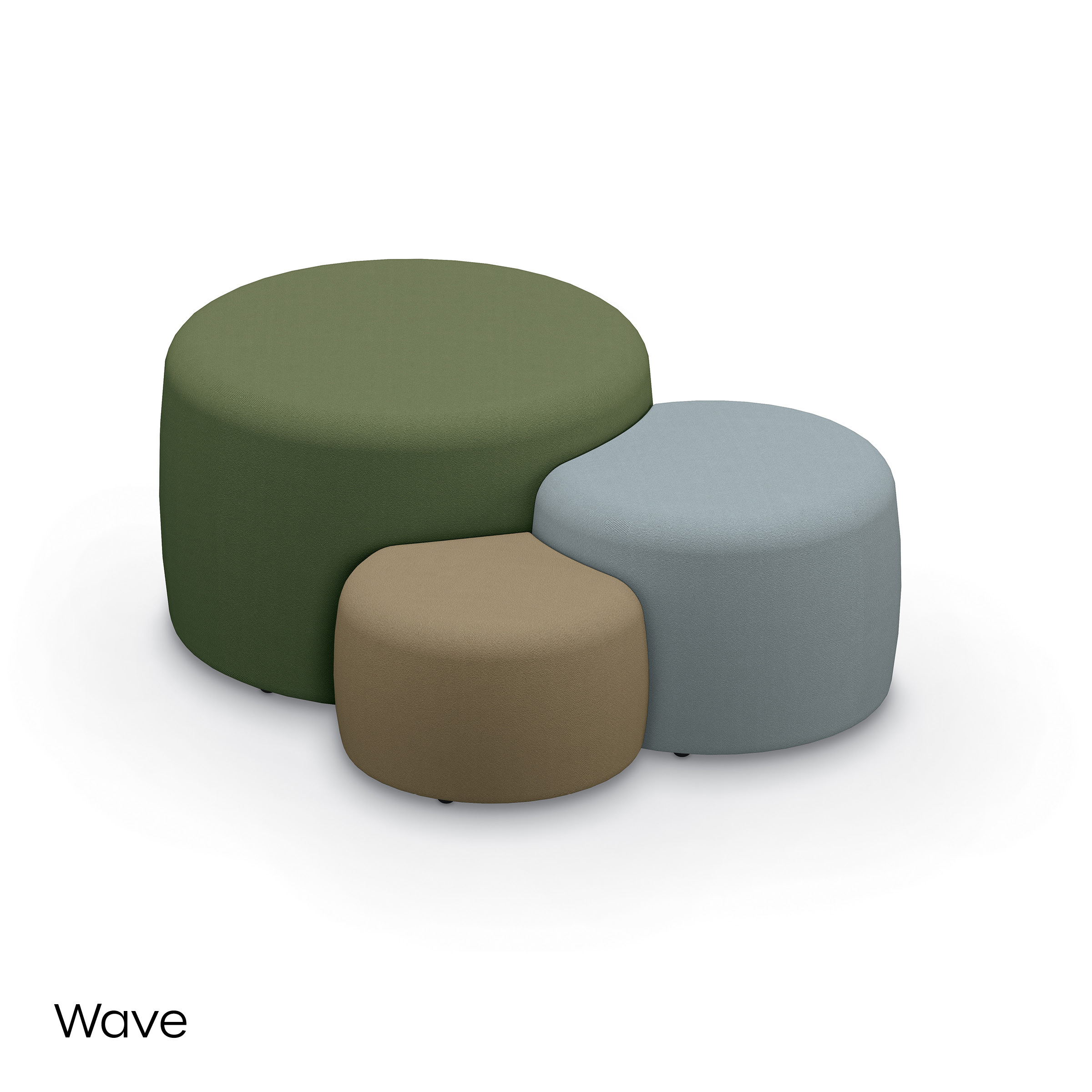 Coradle Trio Pouf | MooreCo